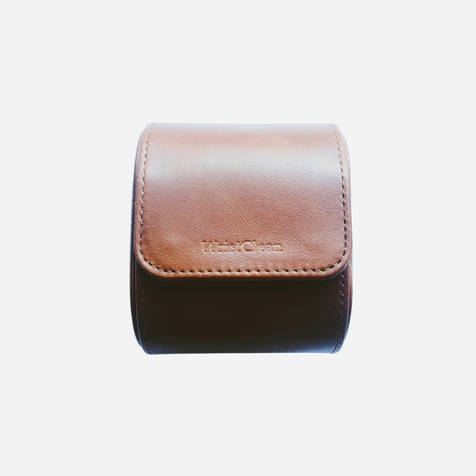 WristClean 1-Watch Leather Roll