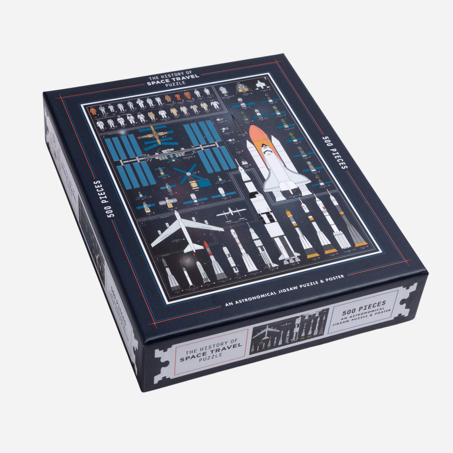 500-piece History of Space Travel Puzzle