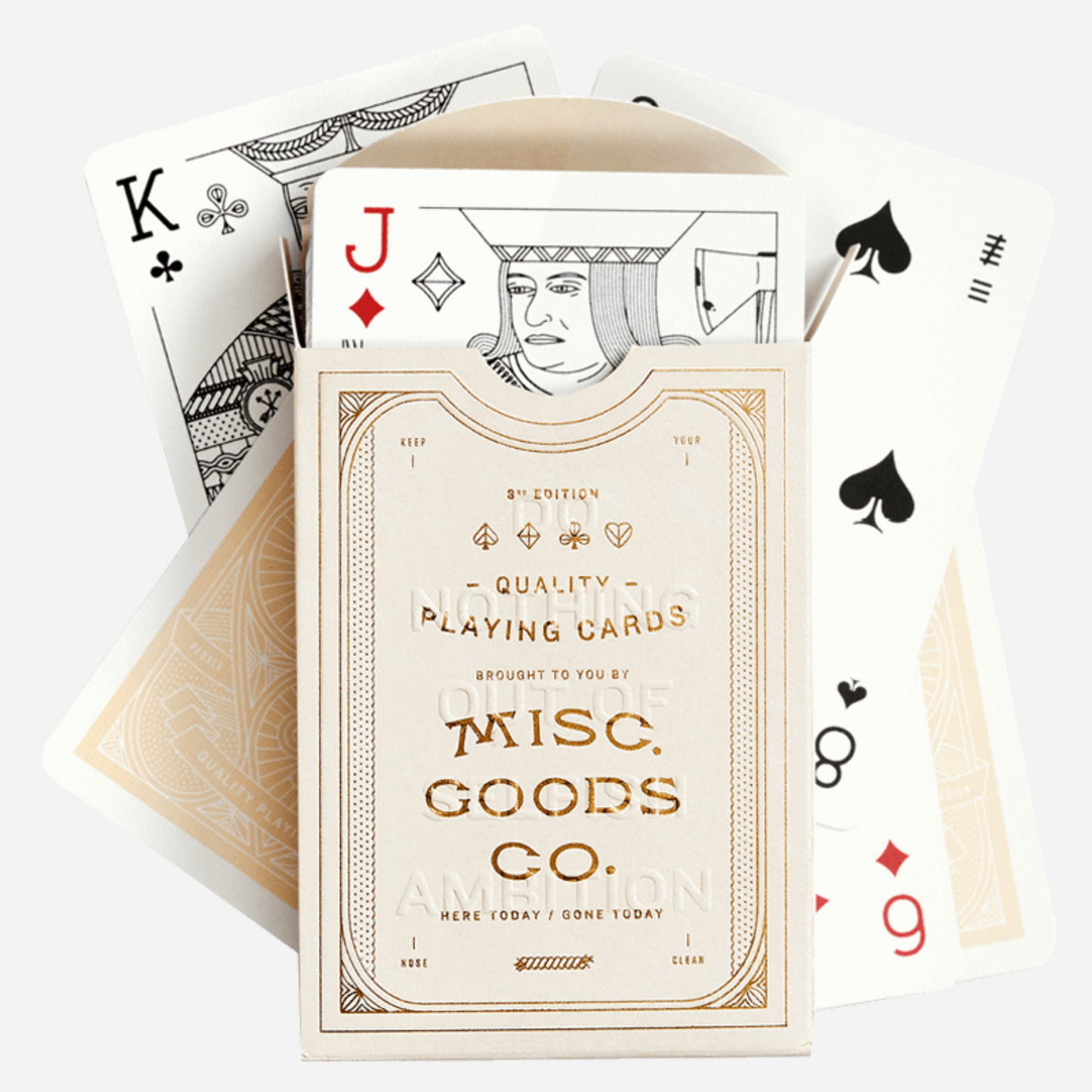 Misc Co. Goods Playing Cards (Ivory)
