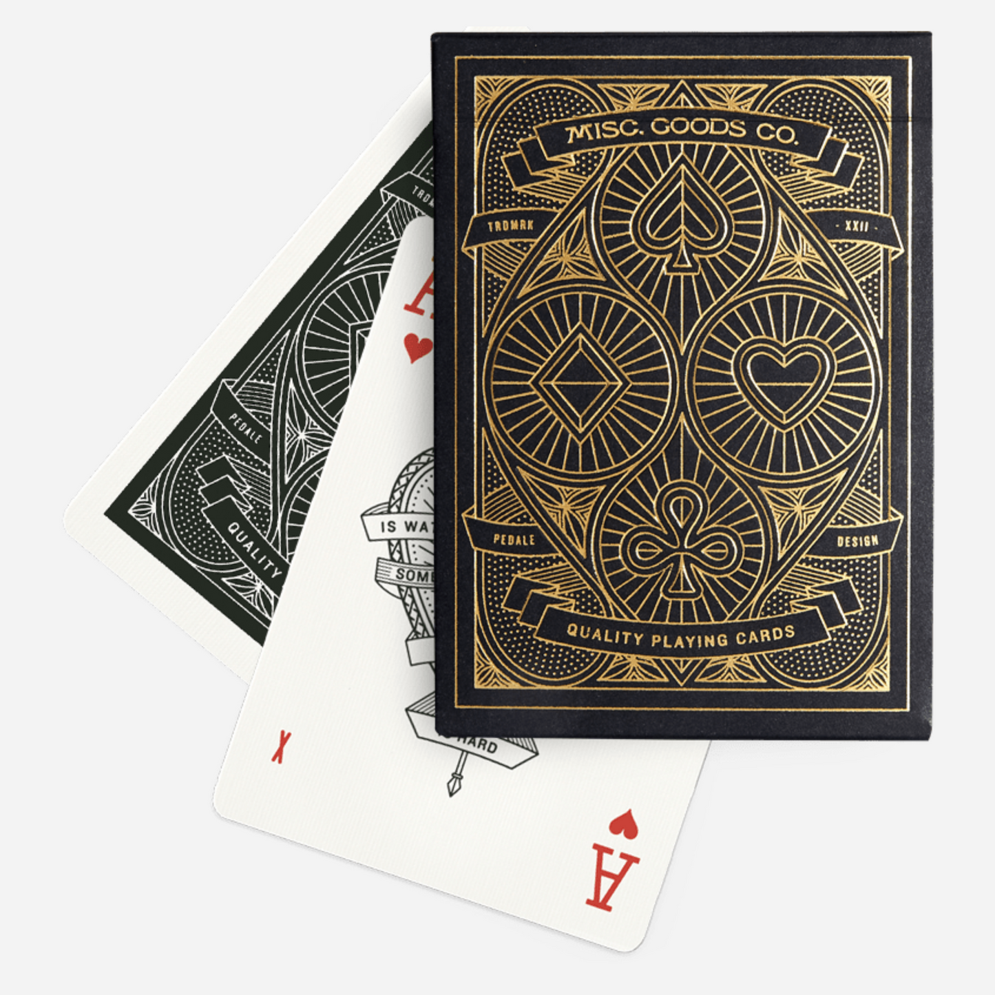 Misc Co. Goods Playing Cards (Black)